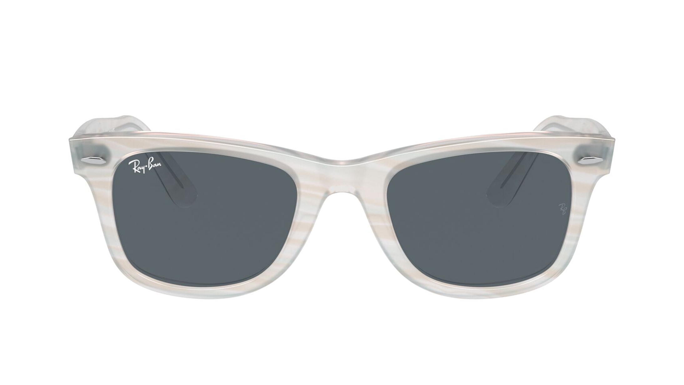 Image 1 of Black Wayfarer Sunglasses for Men and Women from Rayban Available at Titan Eye+