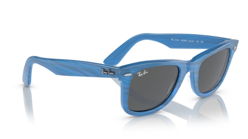 Image 2 of Grey Wayfarer Sunglasses for Men and Women from Rayban Available at Titan Eye+
