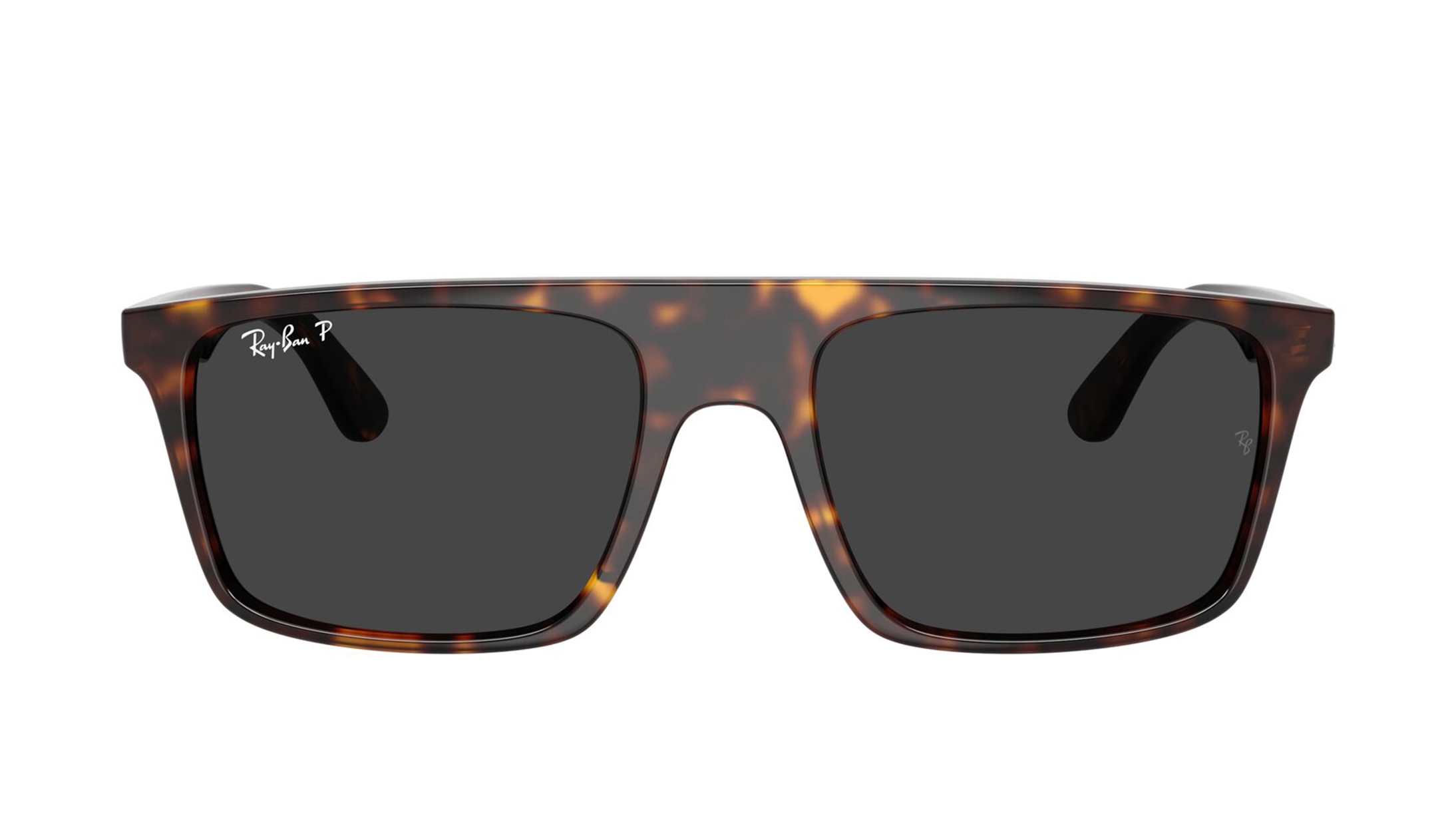 Image 1 of Black Square Sunglasses for Men and Women from Rayban Available at Titan Eye+