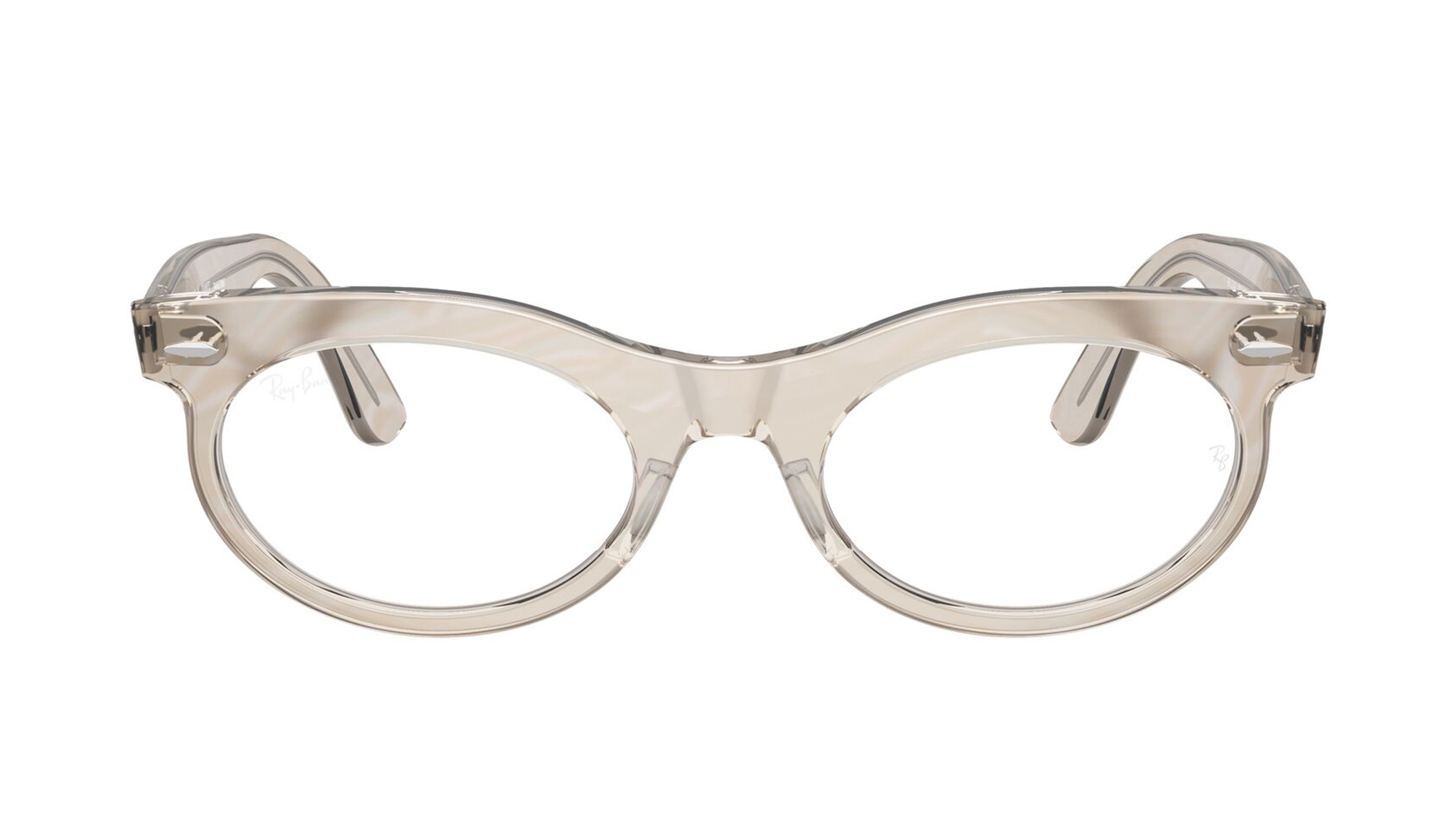 Image 1 of Blue Round Sunglasses for Men and Women from Rayban Available at Titan Eye+