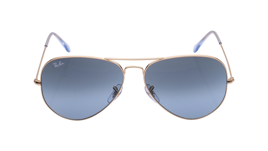 Image 1 of Blue Aviator Sunglasses for Men And Women from Rayban Available at Titan Eye+