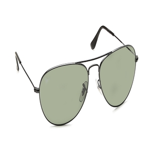 Image 2 of Green Aviator Sunglasses for Men from Rayban Available at Titan Eye+