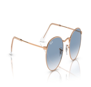 Image 2 of Blue Round Sunglasses for Men from Rayban Available at Titan Eye+
