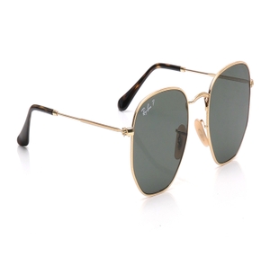 Image 2 of Grey Hexagon Polarized Sunglasses for Men and Women from Rayban Available at Titan Eye+