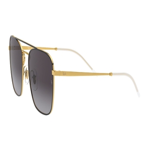 Image 2 of Black Navigator Sunglasses for Men from Rayban Available at Titan Eye+