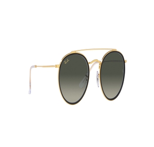 Image 2 of Green Round Sunglasses for Men and Women from Rayban Available at Titan Eye+