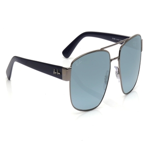 Image 2 of Blue Navigator Sunglasses for Men from Rayban Available at Titan Eye+