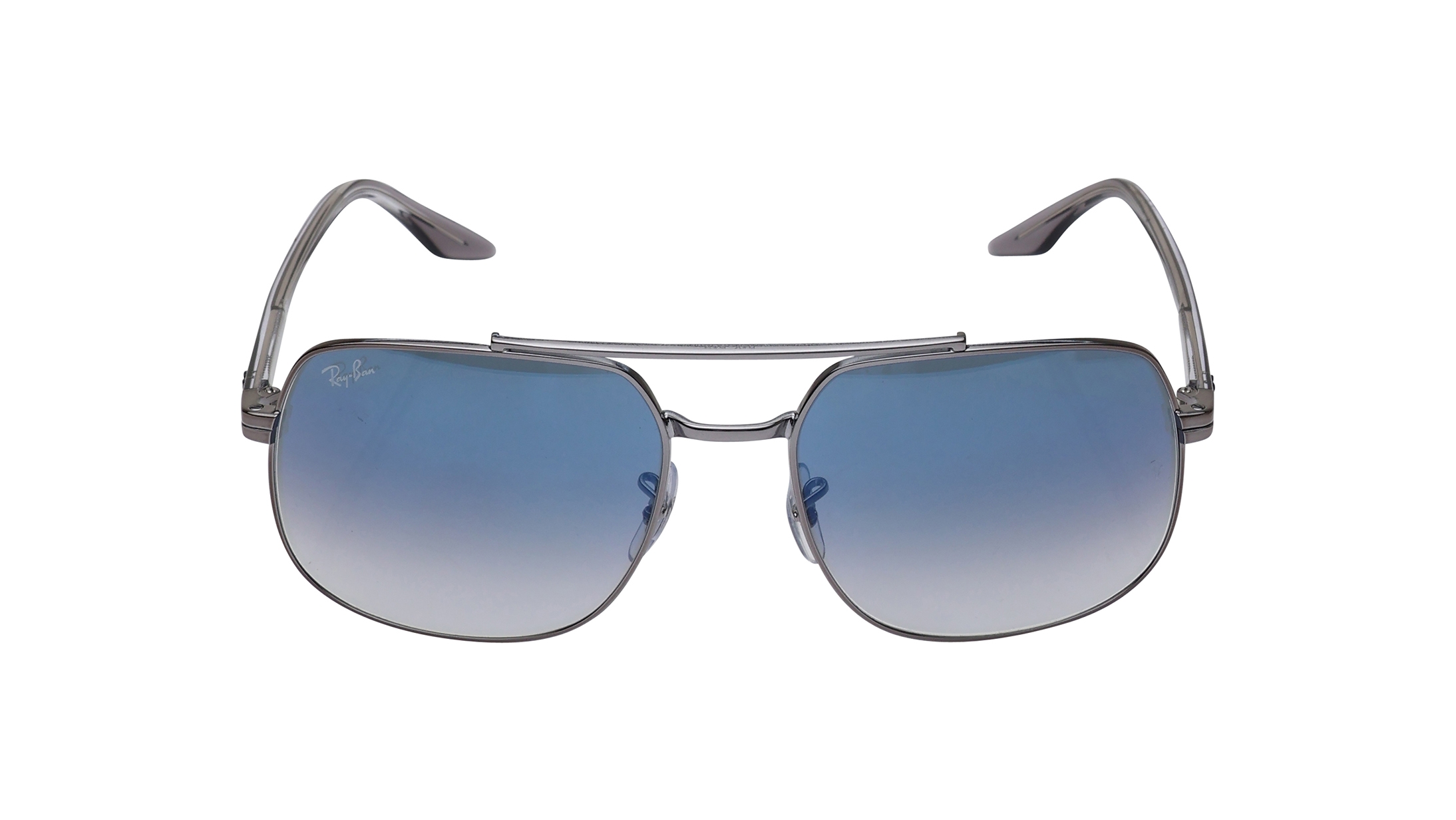 Image 1 of Blue Square Sunglasses for Men and Women from Rayban Available at Titan Eye+