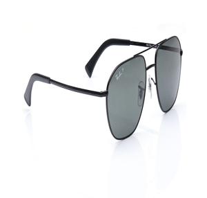 Image 2 of Black Navigator Polarized Sunglasses for Men and Women from Rayban Available at Titan Eye+
