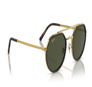 Image 2 of Gold Irregular Sunglasses for Men and Women from Rayban Available at Titan Eye+