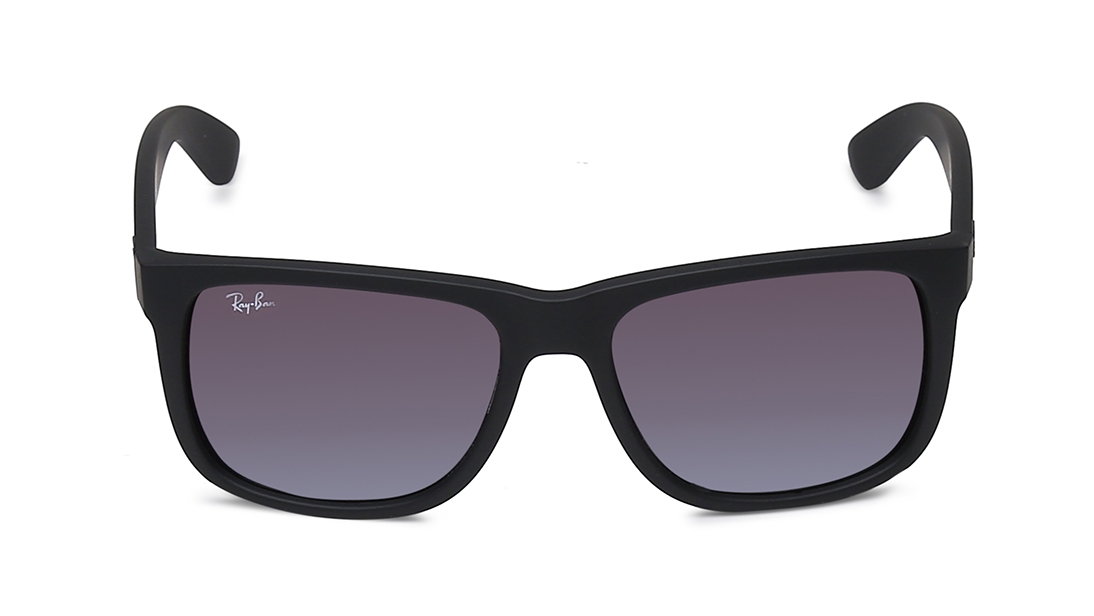 Image 1 of Grey Square Sunglasses for Men from Rayban Available at Titan Eye+