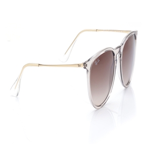 Image 2 of Brown Wayfarer Polarized Sunglasses for Women from Rayban Available at Titan Eye+