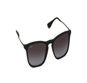Image 2 of Grey Square Sunglasses for Men from Rayban Available at Titan Eye+