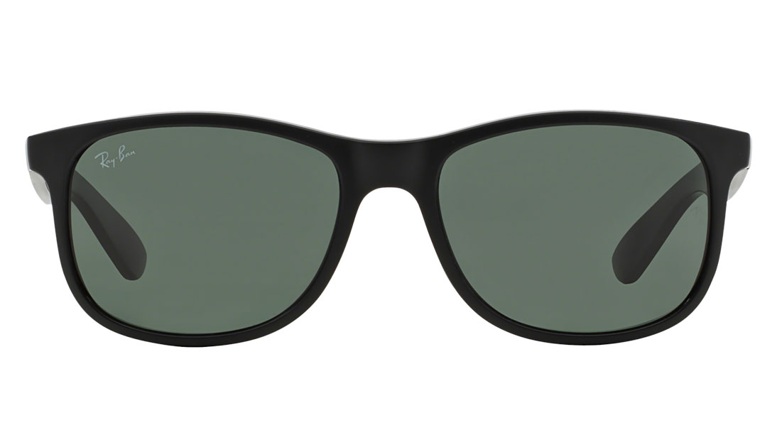 Image 1 of Green Square Sunglasses for Men from Rayban Available at Titan Eye+