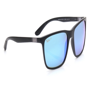 Image 2 of Blue Square Sunglasses for Men and Women from Rayban Available at Titan Eye+