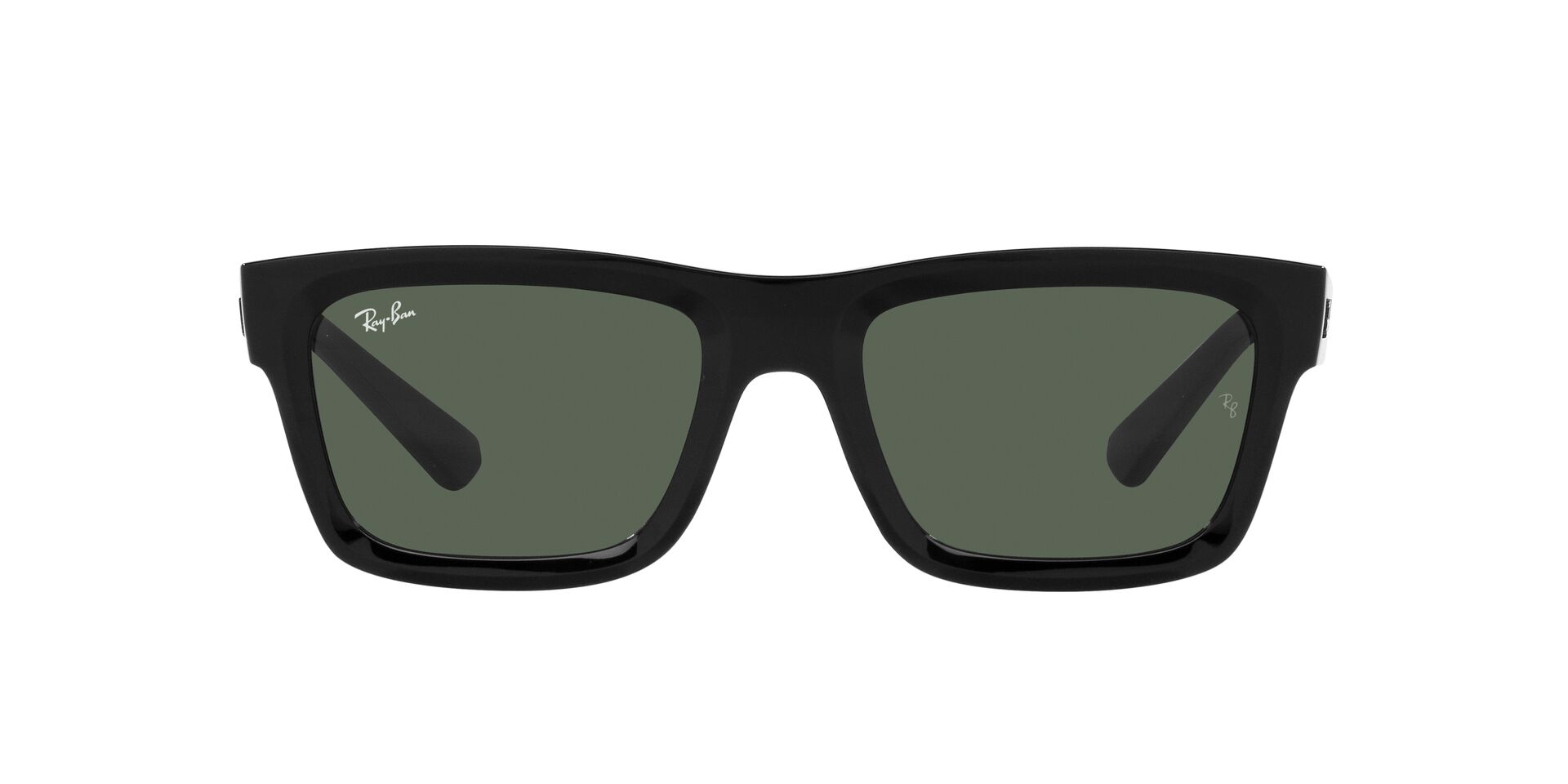 Image 1 of Green Rectangle Sunglasses for Men from Rayban Available at Titan Eye+