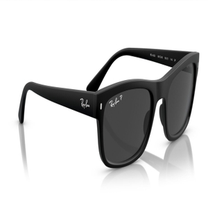Image 2 of Black Square Sunglasses for Men And Women from Rayban Available at Titan Eye+