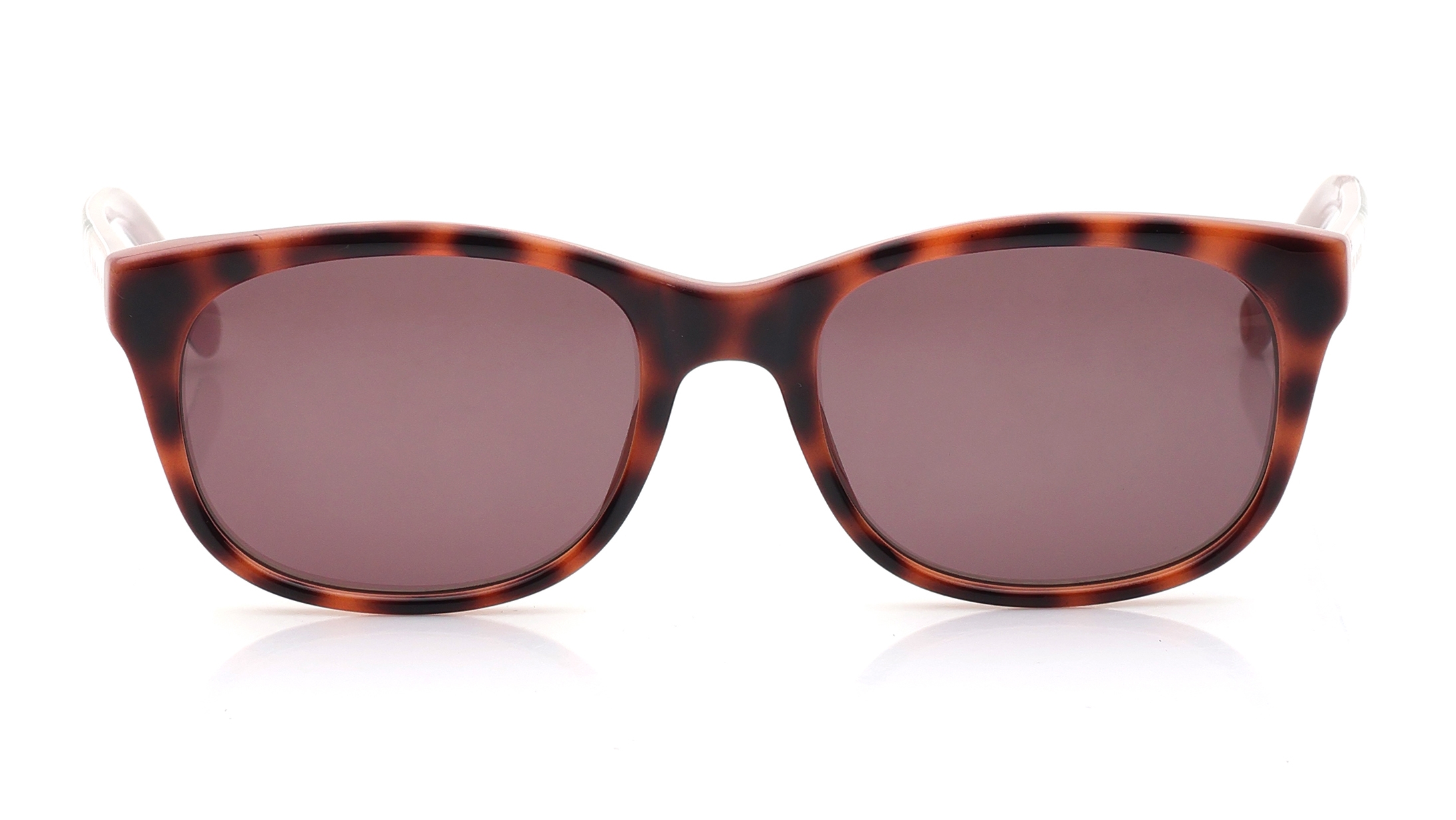 Image 1 of Brown Wayfarer Sunglasses for Women from Ted Baker Available at Titan Eye+