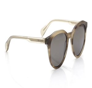 Image 2 of Grey Round Sunglasses for Men from Ted Baker Available at Titan Eye+