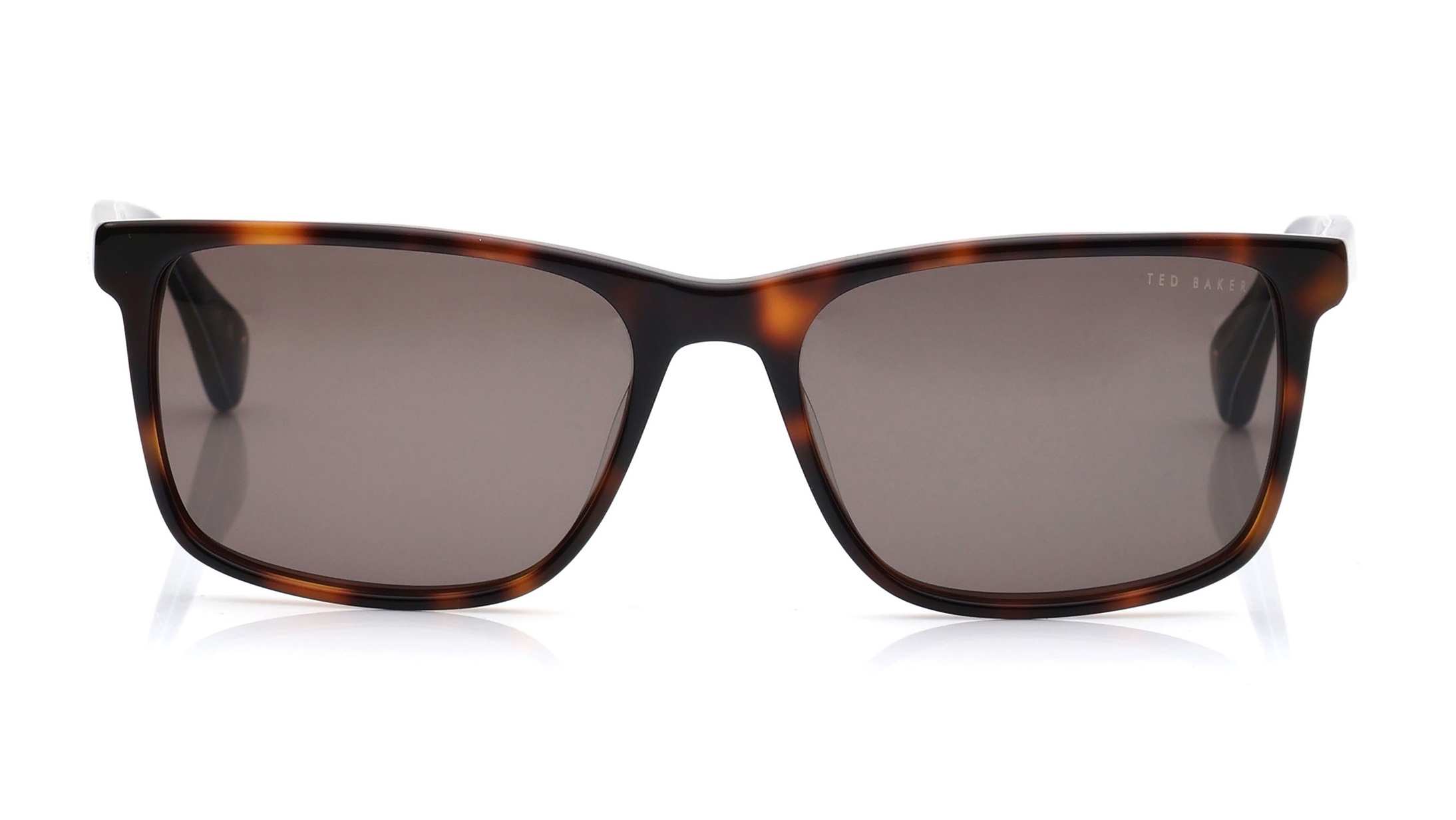 Image 1 of Green Rectangle Sunglasses for Men from Ted Baker Available at Titan Eye+