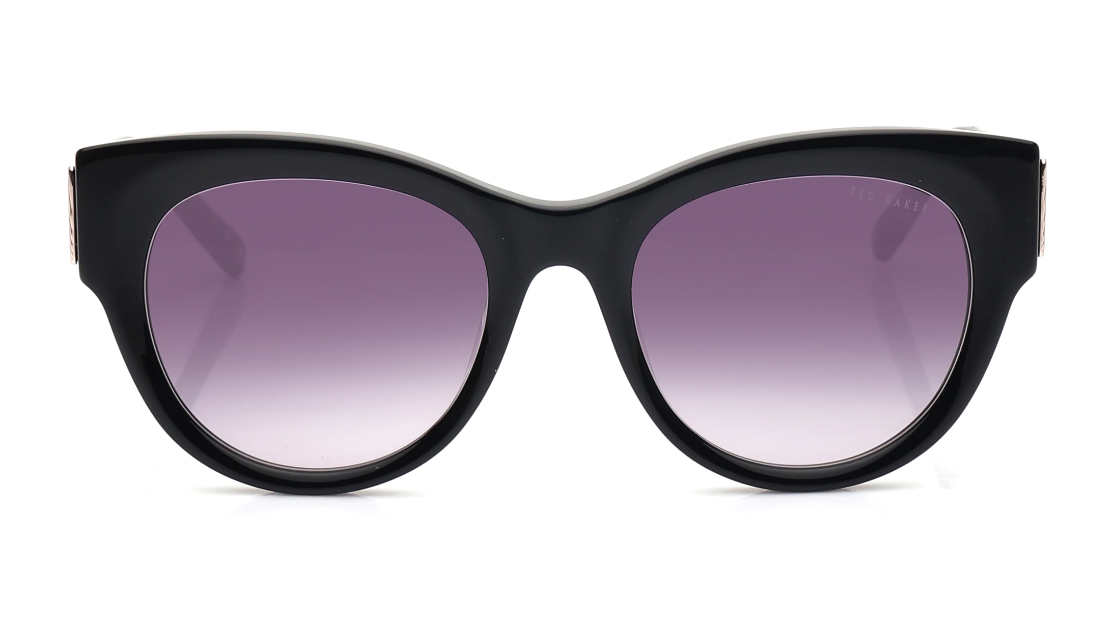 Image 1 of Grey CatEye Sunglasses for Women from Ted Baker Available at Titan Eye+