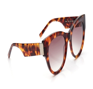 Image 2 of Brown CatEye Sunglasses for Women from Ted Baker Available at Titan Eye+