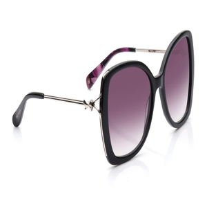 Image 2 of Brown Butterfly Sunglasses for Women from Ted Baker Available at Titan Eye+