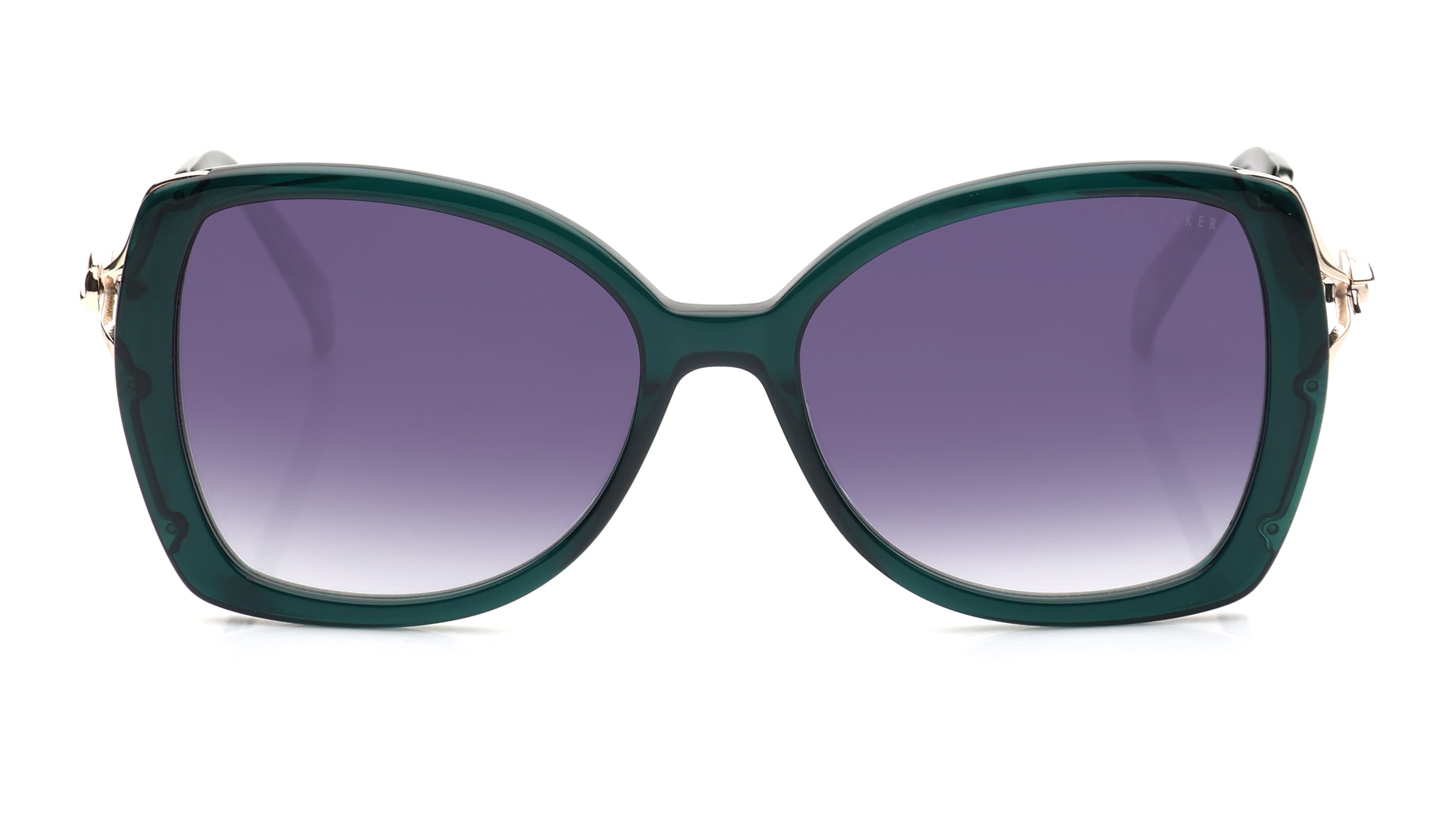 Image 1 of Grey Butterfly Sunglasses for Women from Ted Baker Available at Titan Eye+