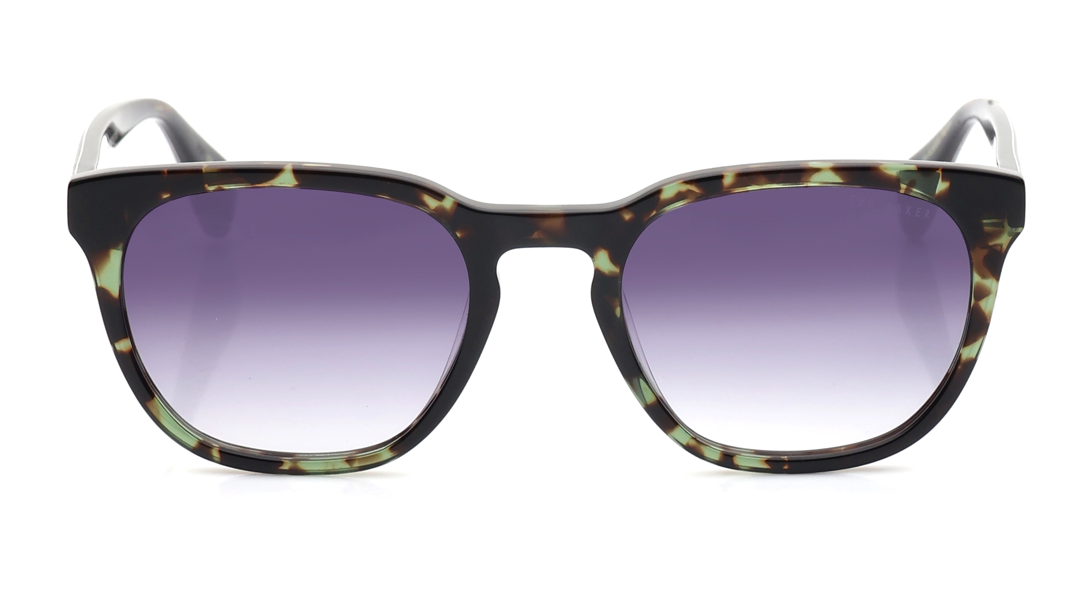 Image 1 of Grey Square Sunglasses for Men from Ted Baker Available at Titan Eye+