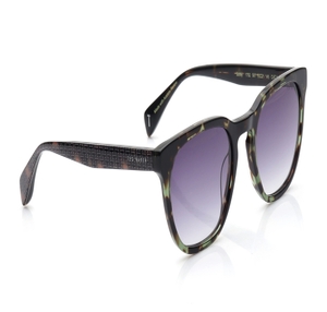 Image 2 of Grey Square Sunglasses for Men from Ted Baker Available at Titan Eye+