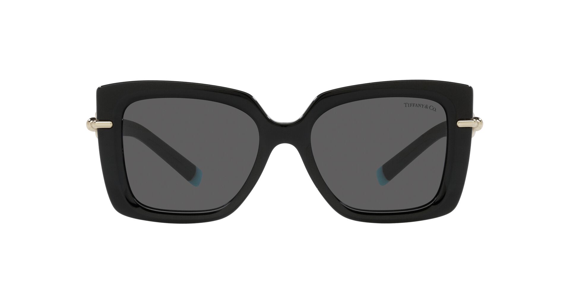 Image 1 of Grey Butterfly Sunglasses for Men And Women from Tiffany & Co. Available at Titan Eye+