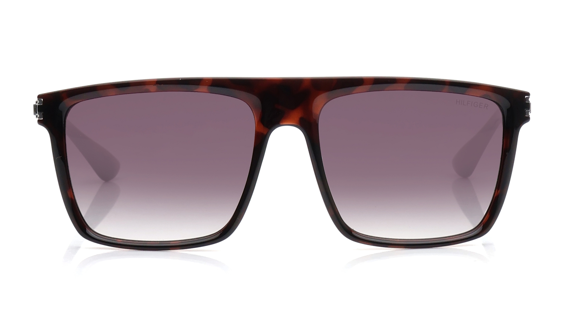 Image 1 of Green Navigator Sunglasses for Men from Tommy Hilfiger Available at Titan Eye+