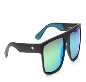 Image 2 of Green Navigator Sunglasses for Men from Tommy Hilfiger Available at Titan Eye+