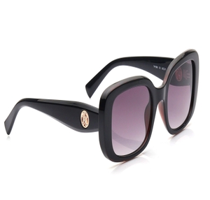 Image 2 of Smoke Rectangle Sunglasses for Women from Tommy Hilfiger Available at Titan Eye+