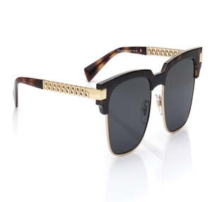 Image 2 of Havana Square Sunglasses for Men from Versace Available at Titan Eye+