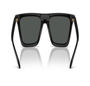 Image 2 of Grey Rectangle Sunglasses for Men from Versace Available at Titan Eye+