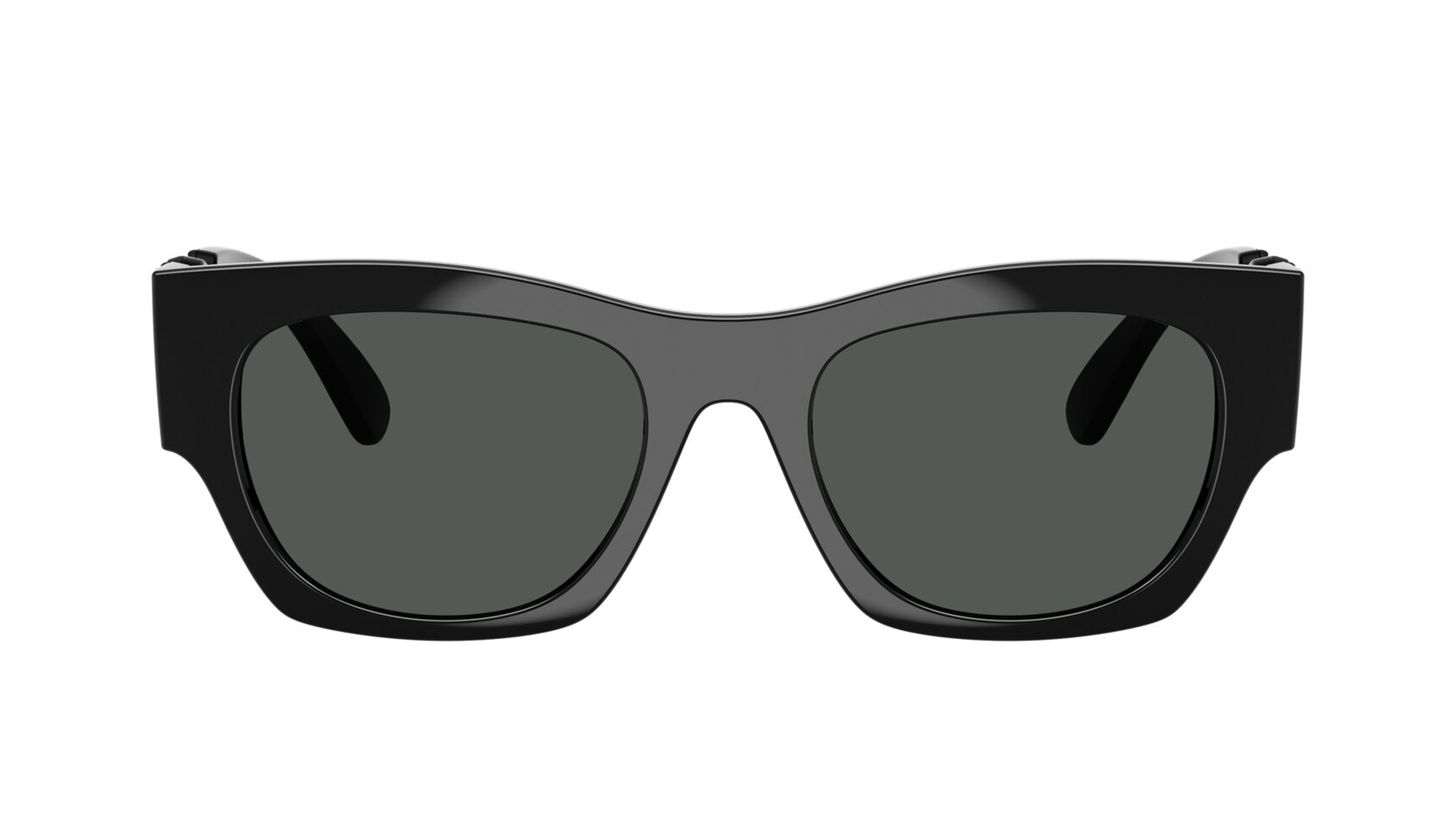 Image 1 of Grey Pillow Sunglasses for Men from Versace Available at Titan Eye+
