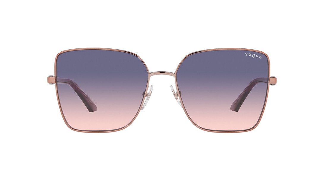 Image 1 of Purple Square Sunglasses for Women from Vogue Eyewear Available at Titan Eye+