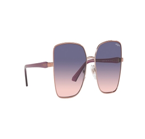 Image 2 of Purple Square Sunglasses for Women from Vogue Eyewear Available at Titan Eye+