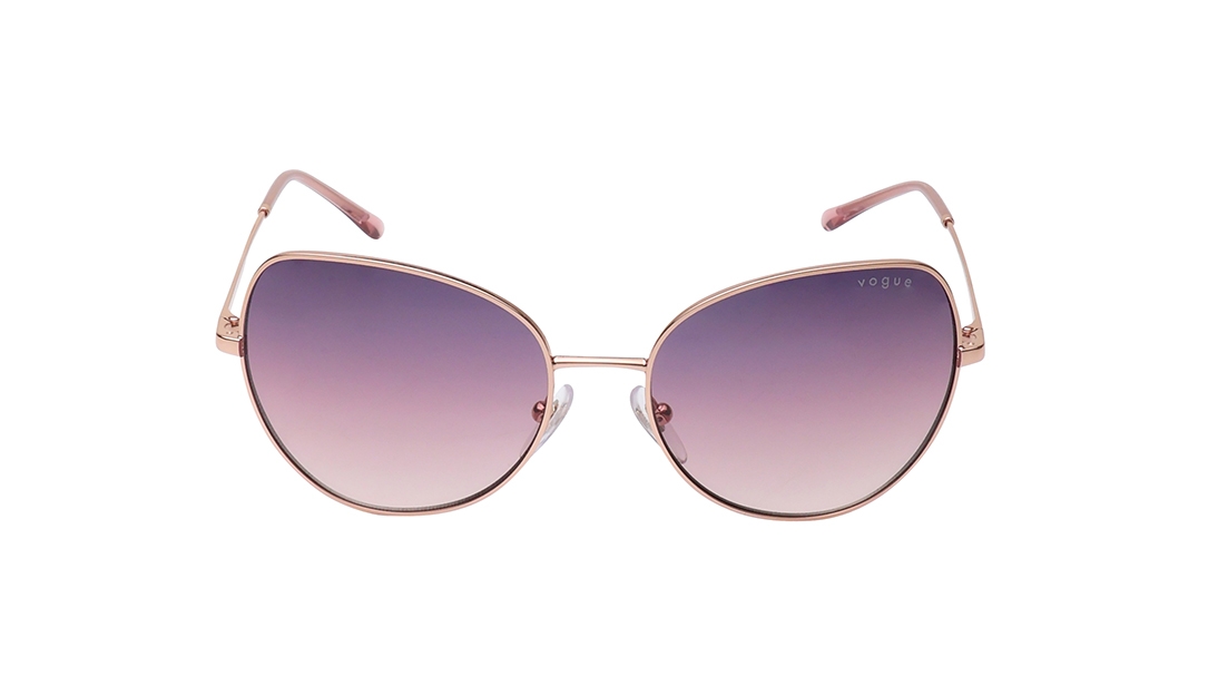 Image 1 of Purple CatEye Sunglasses for Women from Vogue Eyewear Available at Titan Eye+
