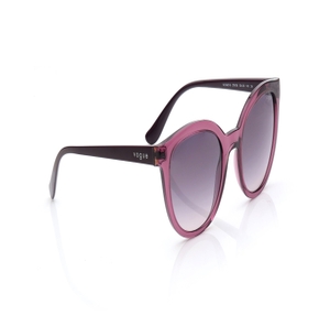 Image 2 of Grey Oval Sunglasses for Women from Vogue Eyewear Available at Titan Eye+