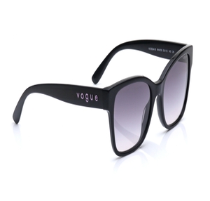 Image 2 of Pink Rectangle Polarized Sunglasses for Women from Vogue Eyewear Available at Titan Eye+