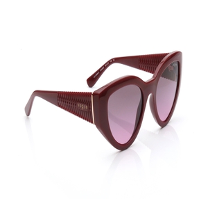 Image 2 of Grey CatEye Sunglasses for Women from Vogue Eyewear Available at Titan Eye+