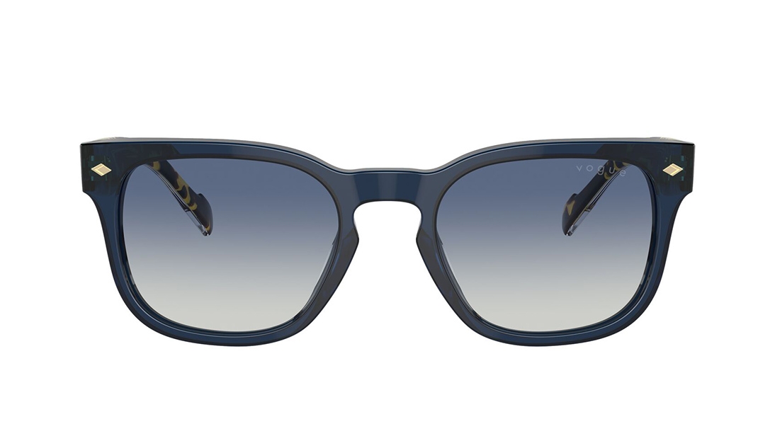 Image 1 of Grey Square Sunglasses for Men And Women from Vogue Eyewear Available at Titan Eye+
