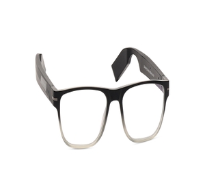 Image 2 of Black Square Eyeglasses for Men and Women from Titan Available at Titan Eye+