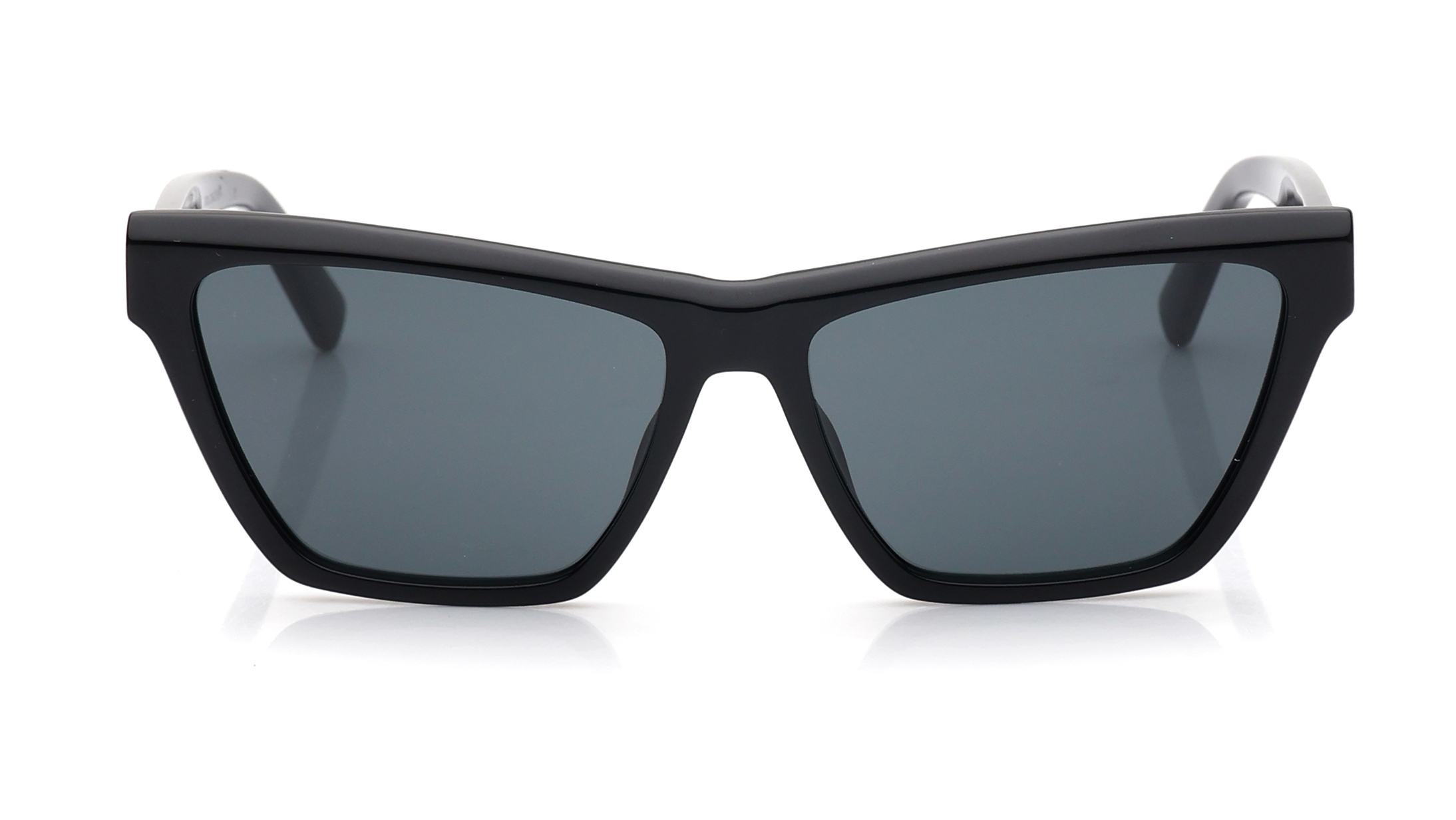 Image 1 of Black CatEye Sunglasses for Women from Saint Laurent Available at Titan Eye+