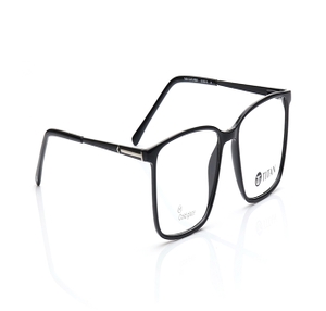 Image 2 of Black Square Eyeglasses for Men and Women from Ace by Titan Available at Titan Eye+