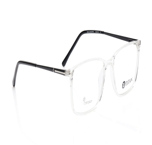 Image 2 of Transparent Square Eyeglasses for Men and Women from Ace by Titan Available at Titan Eye+