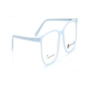 Image 2 of Blue Wayfarer Eyeglasses for Men and Women from Titan Available at Titan Eye+