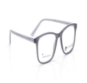 Image 2 of Grey Rectangle Eyeglasses for Men and Women from Titan Available at Titan Eye+